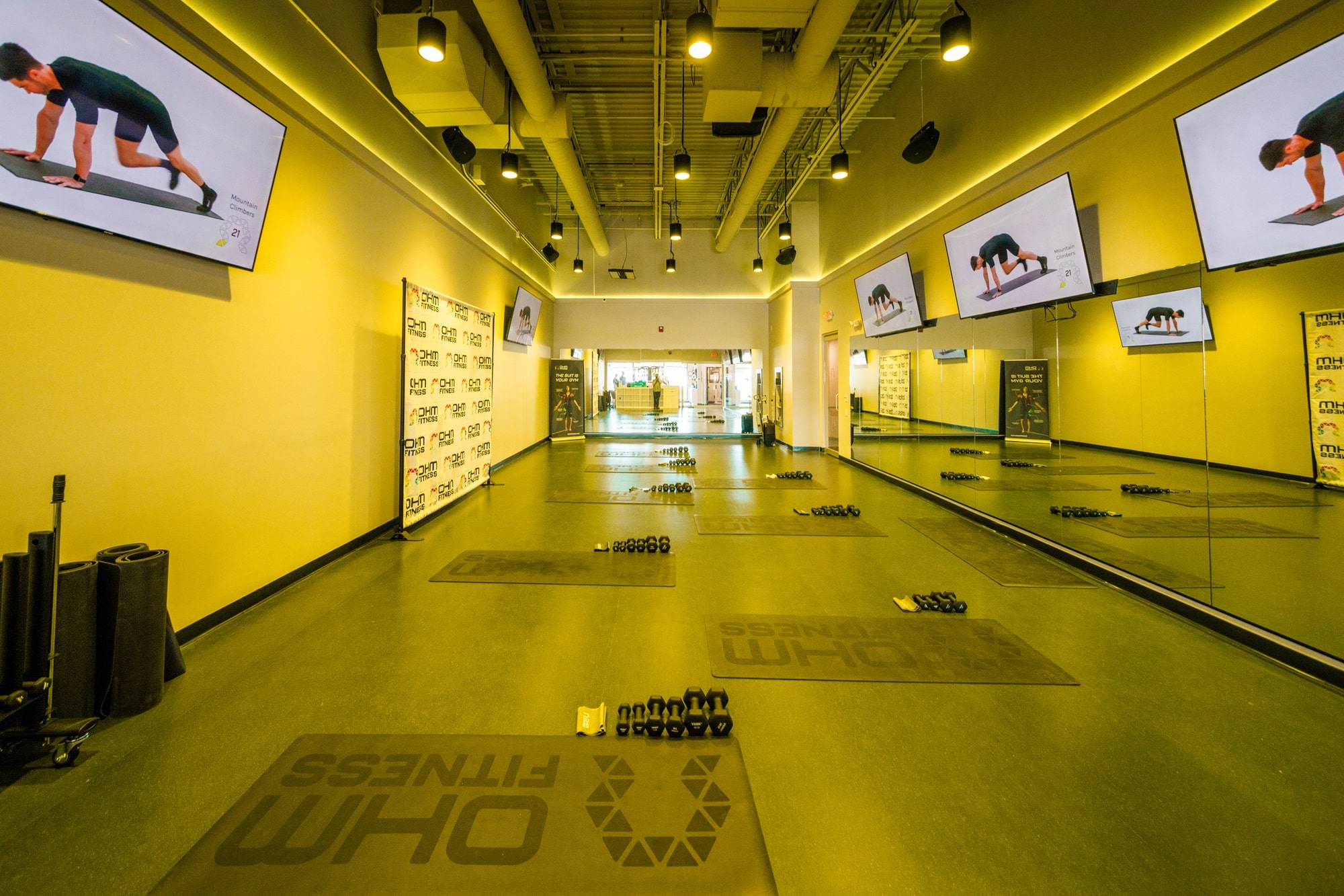 fitness center interior ohm